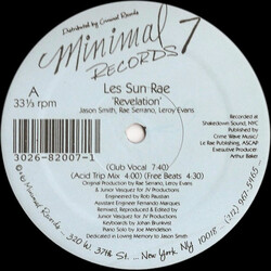 Les Sun Rae Revelation USED VINYL 12INCH 33 S RPM