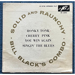 Bill Black's Combo Honky Tonk USED VINYL 7INCH 45 RPM EP