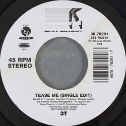 3T Tease Me USED VINYL 7INCH 45 RPM SINGLE