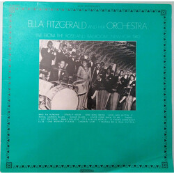 Ella Fitzgerald And Her Famous Orchestra Live From The Roseland Ballroom, New York 1940 Vinyl LP USED