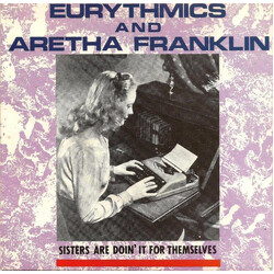 Eurythmics / Aretha Franklin Sisters Are Doin' It For Themselves USED VINYL 7INCH 45 RPM SINGLE