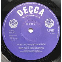 The Rolling Stones (I Can't Get No) Satisfaction USED VINYL 7INCH 45 RPM SINGLE REISSUE MONO
