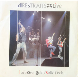 Dire Straits Live - Love Over Gold / Solid Rock USED VINYL 7INCH 45 RPM