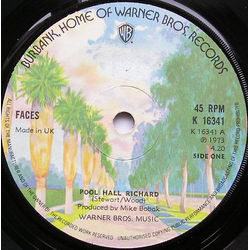 Faces (3) Pool  Hall Richard Vinyl 7" USED