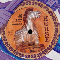 Roger Holman Act Like A Man USED VINYL 7INCH 45 RPM
