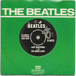 The Beatles Lady Madonna c/w The Inner Light USED VINYL 7INCH 45 RPM SINGLE REISSUE MONO