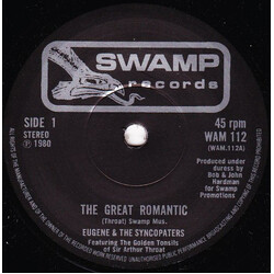Eugene & The Syncopaters The Great Romantic USED VINYL 7INCH 45 RPM STEREO SINGLE