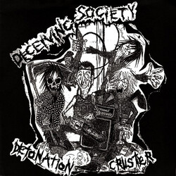 Deceiving Society Detonation Cruster USED VINYL 12INCH 45 RPM