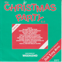 Weekend (13) The Christmas Party E.P. USED VINYL 7INCH 45 RPM SINGLE