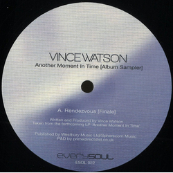 Vince Watson Another Moment In Time Vinyl 12" USED