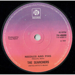 The Searchers Needles And Pins USED VINYL 7INCH 45 RPM SINGLE REISSUE