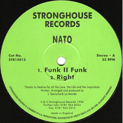 Nato Funk II Funk USED VINYL 12INCH 33 S RPM STEREO