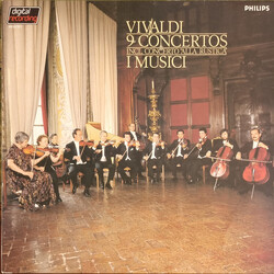 Antonio Vivaldi / I Musici 9 Concertos (Incl. Concerto "Alla Rustica") Vinyl LP USED
