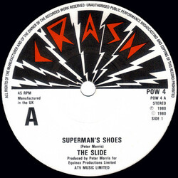 The Slide (2) Superman's Shoes USED VINYL 7INCH