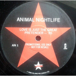 Animal Nightlife Love Is Just The Great Pretender - '85 USED VINYL 12INCH PROMO