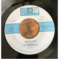El Borinque Tropical Rio Manzanares / Espejismo USED VINYL 7INCH 45 RPM