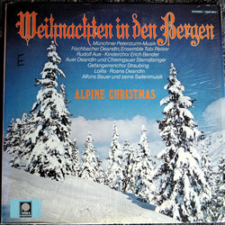 Various Weihnachten In Den Bergen = Alpine Christmas Vinyl LP USED