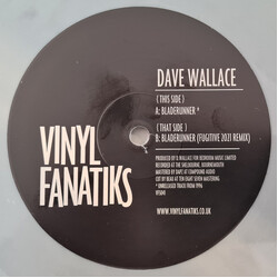 Dave Wallace Bladerunner USED VINYL 12INCH 45 RPM LIMITED EDITION