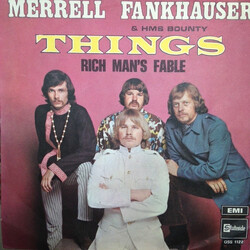 Merrell Fankhauser & H.M.S. Bounty Things USED VINYL 7INCH 45 RPM SINGLE STEREO