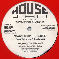 Thompson & Lenoir Can't Stop The House USED VINYL 12INCH