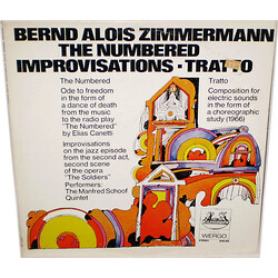 Bernd Alois Zimmermann / Manfred Schoof Quintet The Numbered / The Soldiers / Tratto Vinyl LP USED