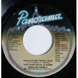 Aleem Hooked On Your Love USED VINYL 7INCH 45 RPM SINGLE PROMO STEREO MONO