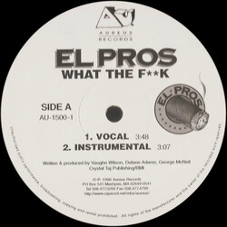 El Pros What The F**k USED VINYL 12INCH