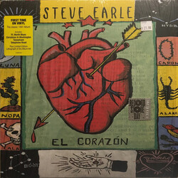 Steve Earle El Corazón Vinyl LP USED