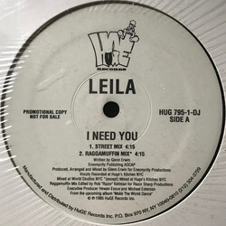 Leila (16) I Need You USED VINYL 12INCH PROMO