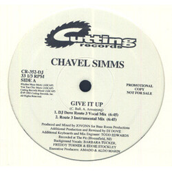 Chevelle Give It Up USED VINYL 12INCH PROMO WHITE LABEL