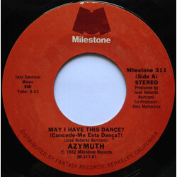Azymuth May I Have This Dance (Concede-Me Esta Danca?) USED VINYL 7INCH 45 RPM STEREO