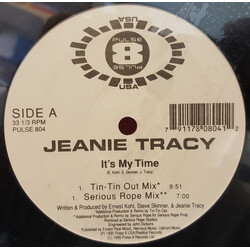 Jeanie Tracy It's My Time USED VINYL 12INCH 33 S RPM