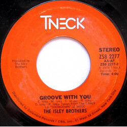 The Isley Brothers Groove With You / Footsteps In The Dark (Part 1&2) USED VINYL 7INCH STYRENE