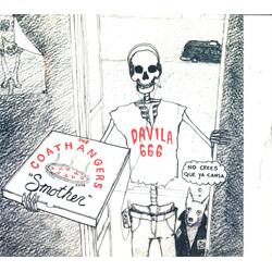 The Coathangers / Davila 666 Smother / No Crees Que Ya Cansa USED VINYL 7INCH 45 RPM LIMITED EDITION