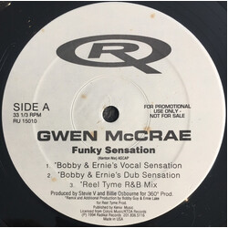 Gwen McCrae Funky Sensation USED VINYL 12INCH 33 S RPM PROMO