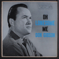 Don Gibson Oh Lonesome Me Vinyl LP USED