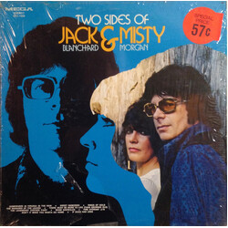 Jack Blanchard & Misty Morgan Two Sides Of Jack And Misty Vinyl LP USED
