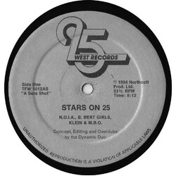 Various Stars On 25 USED VINYL 12INCH 33 S RPM MIXED