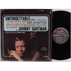 Johnny Hartman Unforgettable Songs Vinyl LP USED