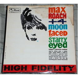 Max Roach Plus Four Moon Faced And Starry Eyed Vinyl LP USED