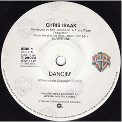 Chris Isaak Dancin' USED VINYL 7INCH 45 RPM SINGLE