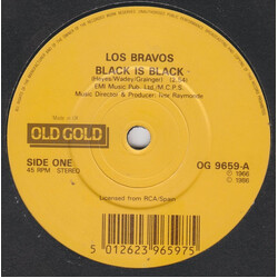 Los Bravos Black Is Black / I Don't Care USED VINYL 7INCH 45 RPM REISSUE STEREO