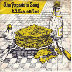 R. J. Wagsmith Band The Papadum Song USED VINYL 7INCH 45 RPM SINGLE