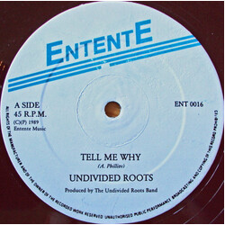 Undivided Roots Tell Me Why Vinyl 12" USED