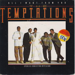 The Temptations All I Want From You (Special U.K. Remix) USED VINYL 7INCH SINGLE 45 RPM