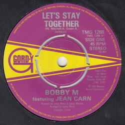 Bobby Militello / Jean Carn Let's Stay Together USED VINYL 7INCH SINGLE