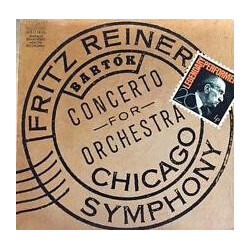 Fritz Reiner / Béla Bartók / Chicago Symphony Orchestra Concerto For Orchestra Vinyl LP USED