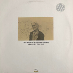 Gil Evans Live At The Public Theater Vol. 1 (New York 1980) Vinyl LP USED