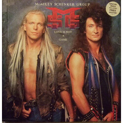 McAuley Schenker Group Love Is Not A Game Vinyl 12" USED