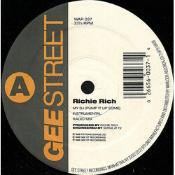 Richie Rich My DJ (Pump It Up Some) USED VINYL 12INCH 33 S RPM